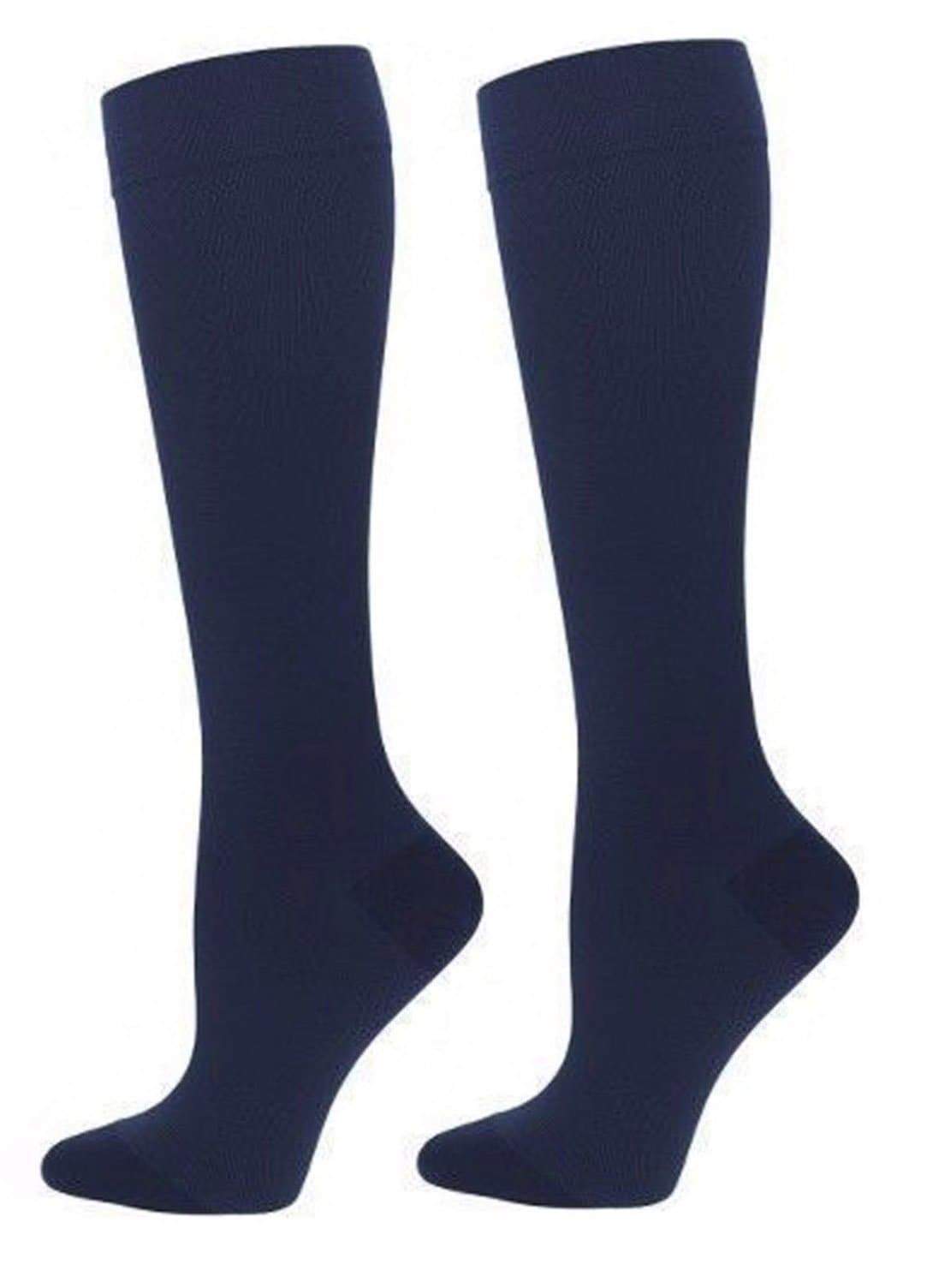 Women's Over The Calf Compression Stocking Socks (1 Pair) by DIABETIC SOCK CLUB