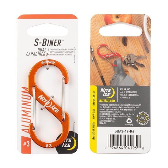 Nite Ize S-Biner Aluminum Dual Carabiner