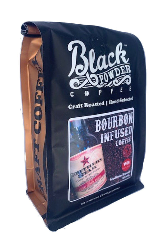 Bourbon Infused with Southern Star Bourbon | Medium Craft Roasted Coffee by Black Powder Coffee