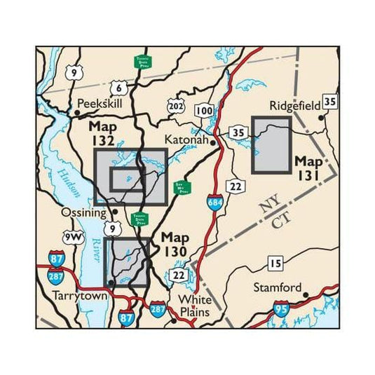 NYNJ Trail Conference Map - Westchester Trails