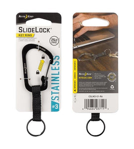 Nite Ize SlideLock Key Ring Stainless Steel